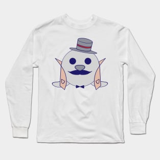 Kawaii Cute Inspector Baby Seal Long Sleeve T-Shirt